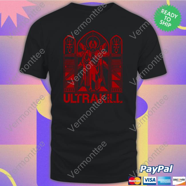New Blood Store Ultrakill Tenebre Rosso Sangue Sweatshirt - Vermonttee
